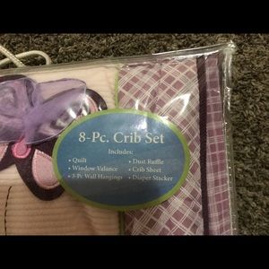 8-Piece Crib Bedding Set